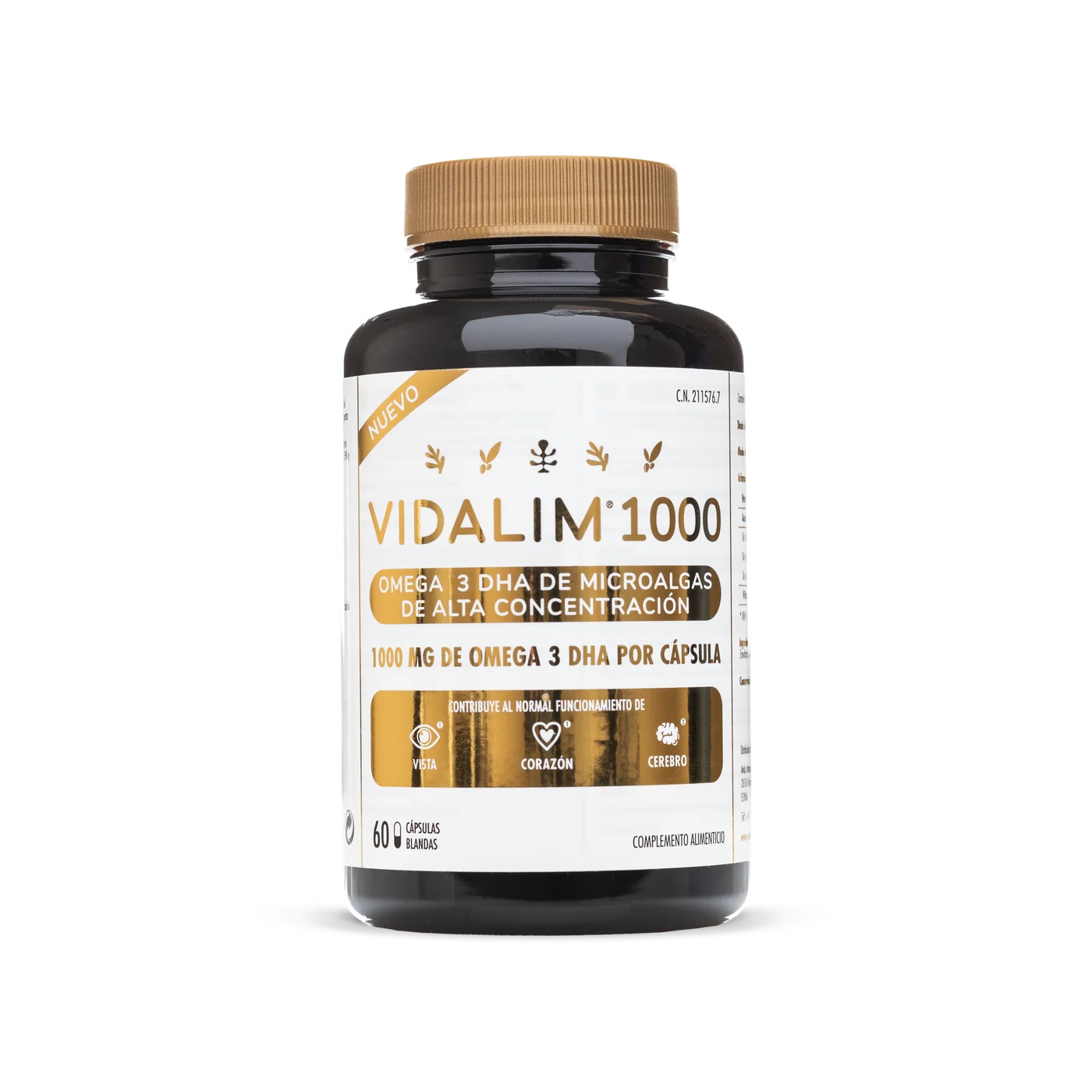 Vidalim 1000 60 cápsulas frontal