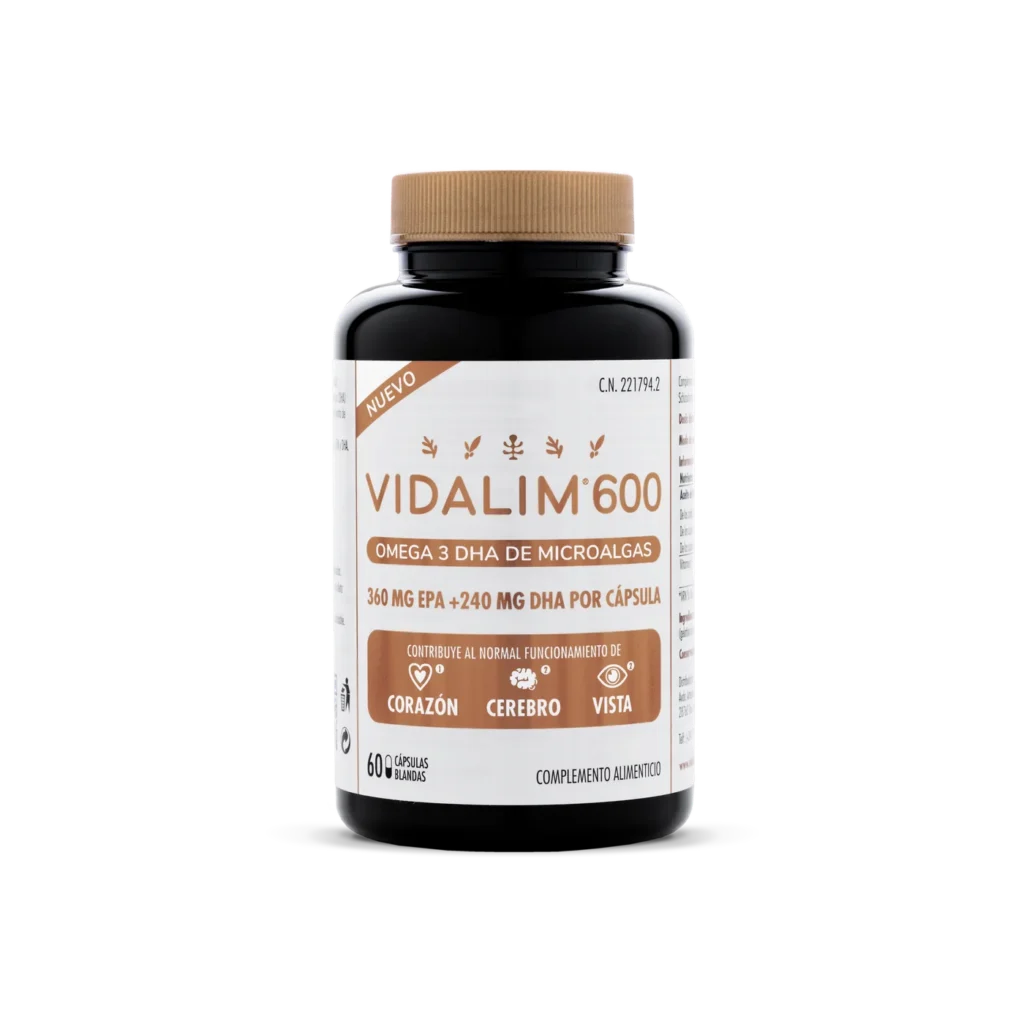 Vidalim 600 60 cápsulas frontal